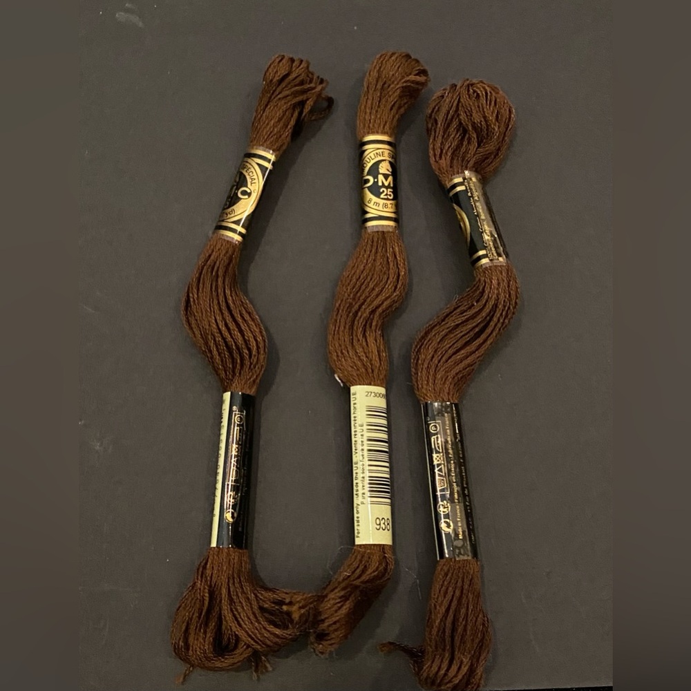 Brown Embroidery Floss Thread Skein - Multipurpose Crafting New - Picture 2 of 7